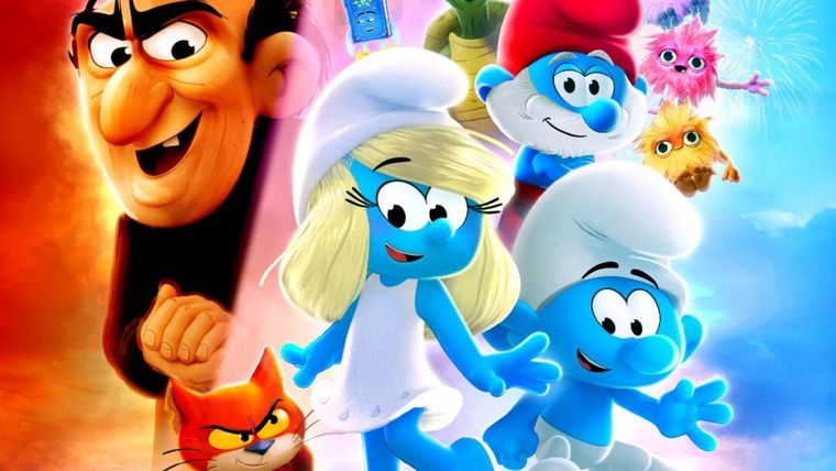 Los pitufos llegan con una nueva película. Los pitufos llegan con una nueva película.