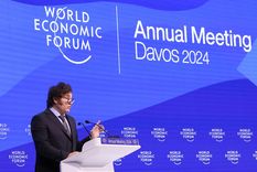Siguen las repercusiones por el discurso de Javier Milei en Davos Foto: Noticias Argentinas