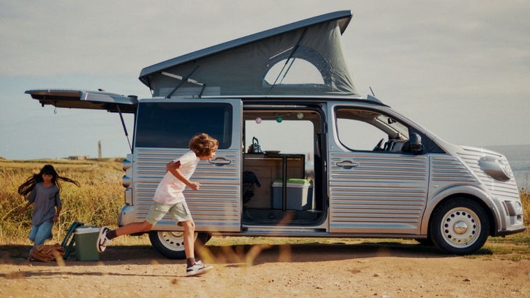 Citroën presentó un motorhome Foto: Stellantis