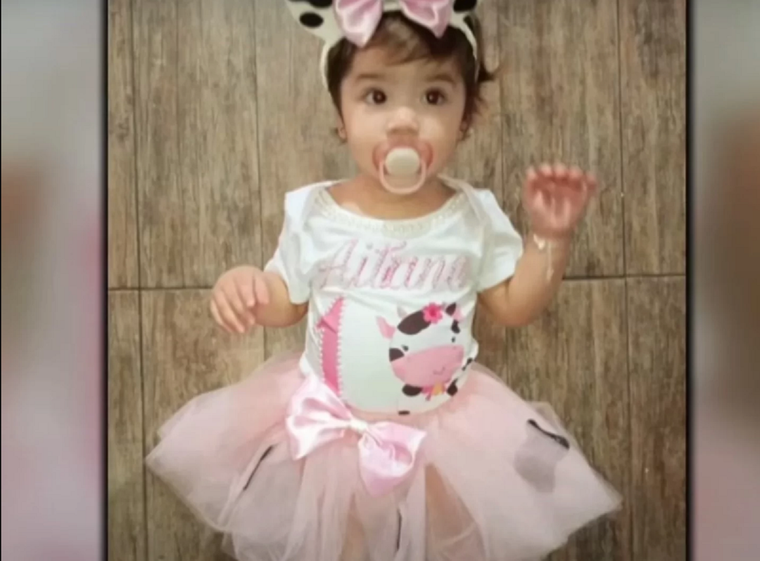 La pequeña que murió en el accidente