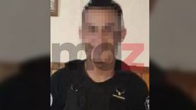 El policía que fue blanco de la denuncia de abuso sexual y terminó detenido en el Este provincial. (Se pixela el rostro para no comprometer la identidad de la víctima)
