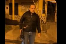 armado con un fusil, berni encabezo un operativo en zarate