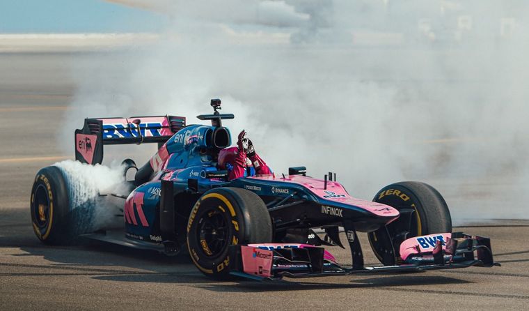 El Lotus E20 que conducirá Colapinto en Palermo tendrá los colores actuales de Alpine.