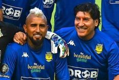 Zamorano dijo que Vidal está hecho para jugar en Colo Colo o Boca. Foto: Redes Sociales