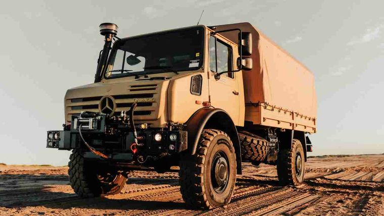 El Ejército Argentino incorporará 48 camiones UNIMOG U4000 Mercedes-Benz