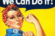 El afiche de "Rosie, la remachadora" se convirtió en un símbolo de la fortaleza de la mujer durante la Segunda Guerra Mundial y todavía lo continúa siendo.