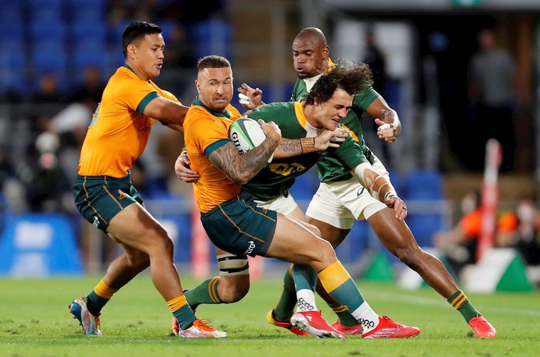 Buen triunfo de los Wallabies Foto: EFE