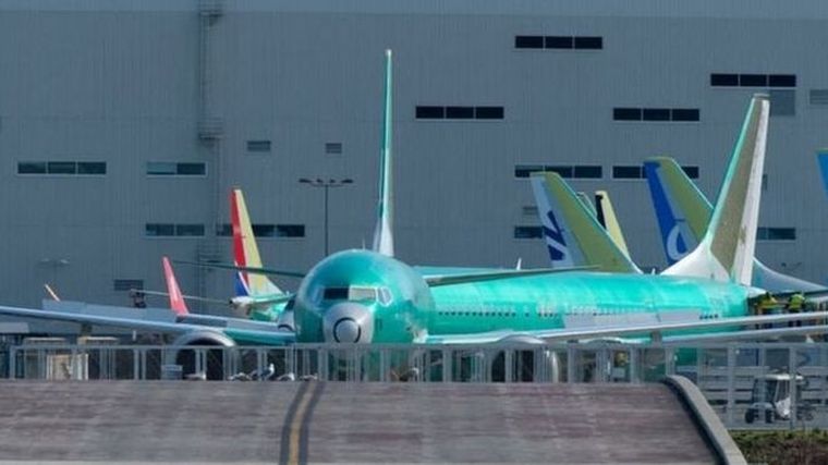 El Boeing 737 MAX no despega desde marzo de 2019. Foto: GETTY IMAGES
