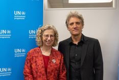 Charly Alberti fue nombrado embajador de la ONU para el medio ambiente Foto: @UNEP Charly Alberti fue nombrado embajador de la ONU para el medio ambiente Foto: @UNEP