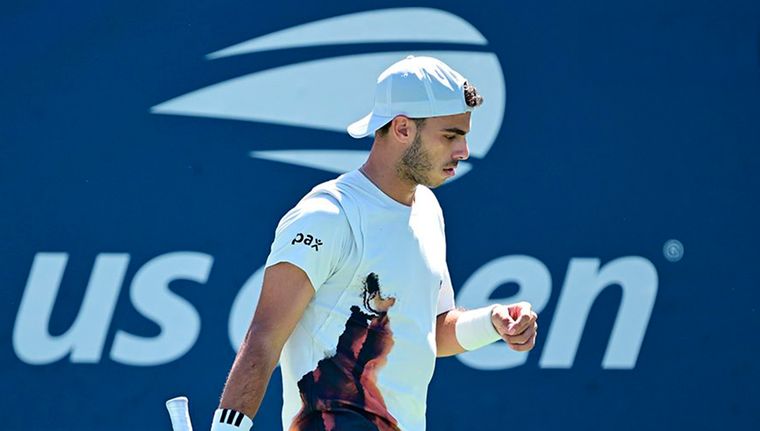 Francisco Cerúndolo avanzó de ronda en el US Open.