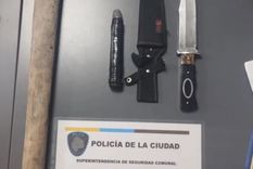 Material secuestrado en un vehículo de los detenidos Material secuestrado en un vehículo de los detenidos