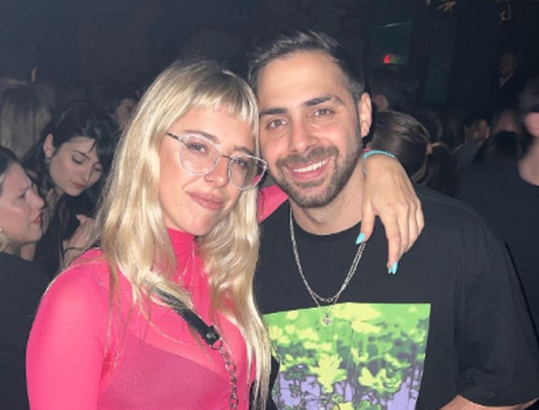 Nati Jota y Grego Rossello Foto: Instagram