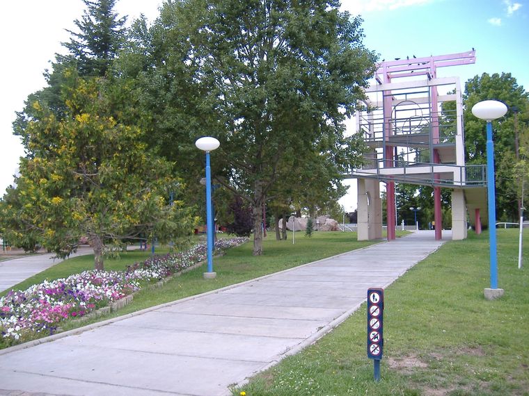 La Plaza San Martín de Malargüe