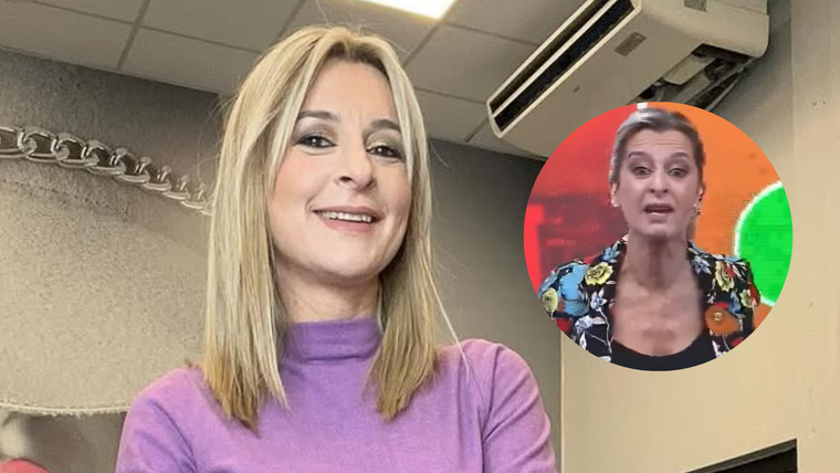 El desplante de Mariela Fernández en Crónica TV. Foto: Instagram @marufernandez_