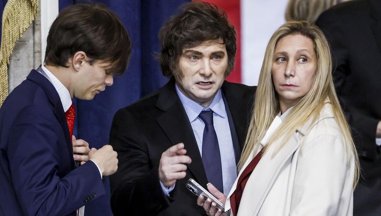 Javier Milei defendió a su armadora. Foto: EFE