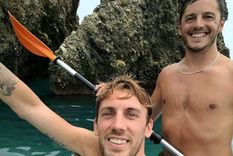 Maxi y Emmanuel desaparecieron en la costa de Málaga el último domingo Foto: instagram.com/maxiludvik_