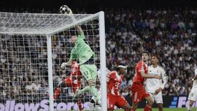 Dominio del Bayern Múnich durante los primeros minutos del partido. Dominio del Bayern Múnich durante los primeros minutos del partido.