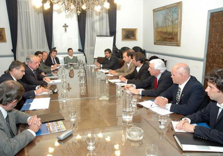 Ayer se mantuvo la primera de las reuniones técnicas Foto: NA