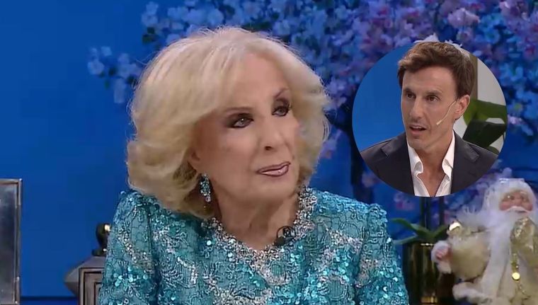 El tenso momento que se vivió en la Mesaza. Foto: Capturas de pantalla/ El Trece