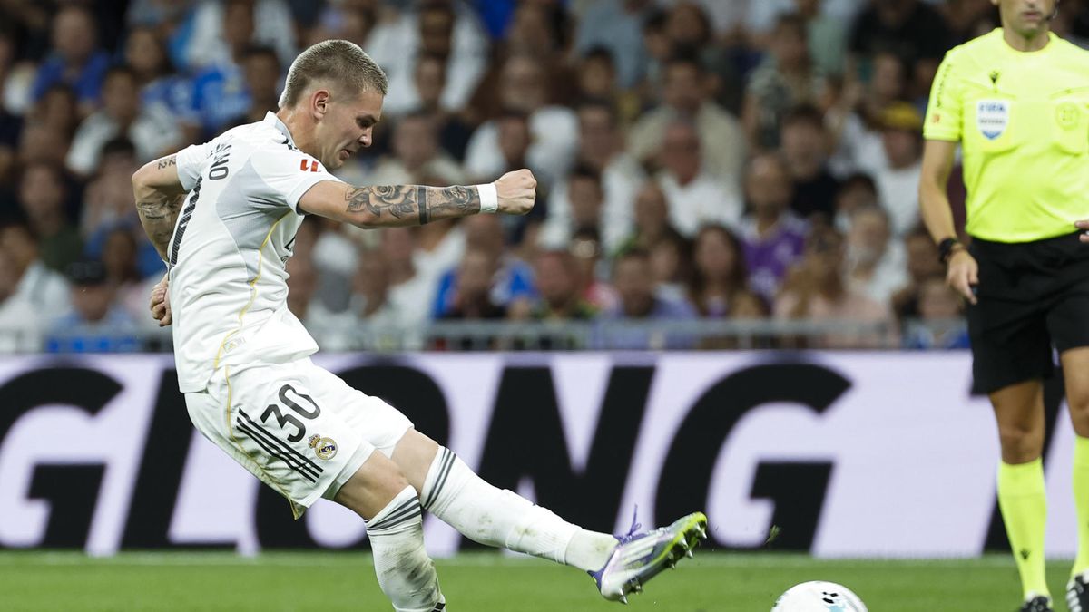 Franco Mastantuono fue titular en triunfo del Real Madrid por 2-1 ante el Mallorca
