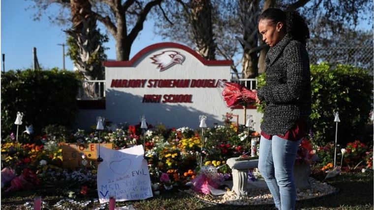 El tiroteo de Parkland conmocionó a Estados Unidos. Foto: Getty Images