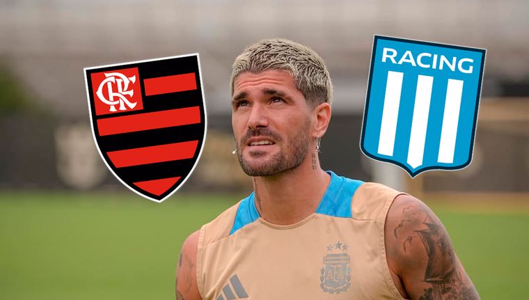 Rodrigo De Paul habló sobre la semi entre Racing y Flamengo.