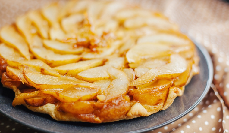 Sabor de temporada: tarta de pera fresca y sabrosa Foto: Shutterstock