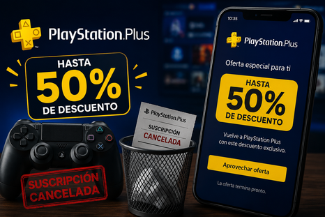 Sony ofrece descuentos de hasta el 50% en PlayStation Plus tras la ola de cancelaciones de usuarios. Sony ofrece descuentos de hasta el 50% en PlayStation Plus tras la ola de cancelaciones de usuarios.