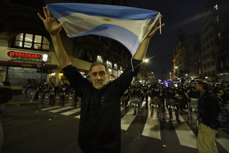 La izquierda irracional al servicio, una vez más, del kirchnerismo menos ilustrado Foto: Juan Mateo Aberastain Zubimendi/MDZ