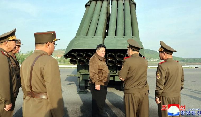 Los norcoreanos tienen una potente fuerza militar. Foto: Efe.