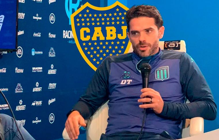 Fernando Gago descartó cualquier posibilidad de ir a Boca estando como técnico de Racing.
