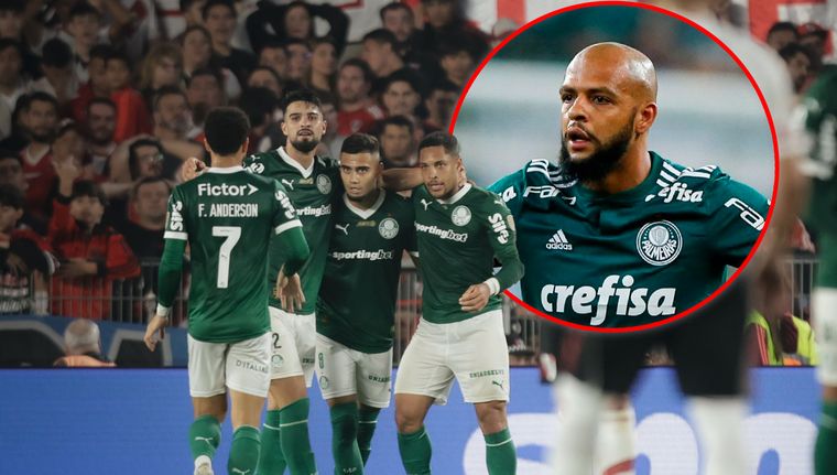 Felipe Melo analizó la victoria de Palmeiras en cancha de River.