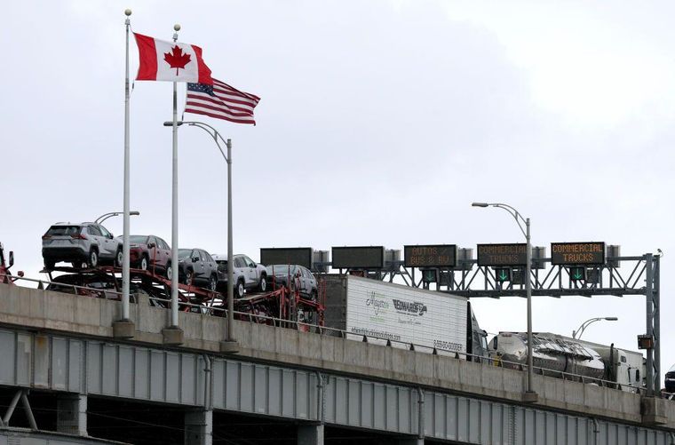 Estados Unidos es el destino de la mayor parte de las exportaciones de Canadá.