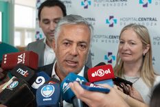 El gobernador Alfredo Cornejo.