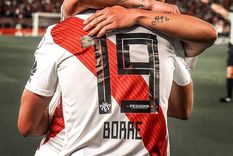 Borré y Juanfer, dos de las figuras del River de Gallardo. River Plate Foto: River Plate