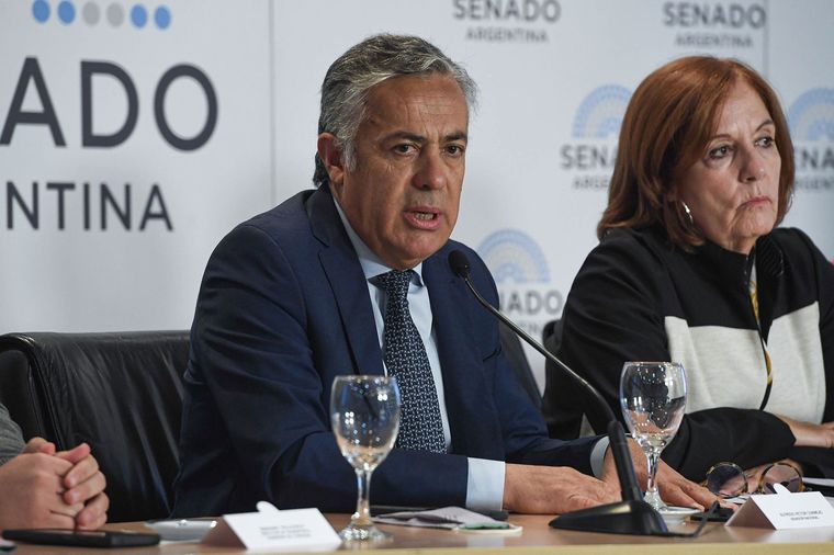 Cornejo es uno de los autores del proyecto para redistribuir los subsidios al transporte.