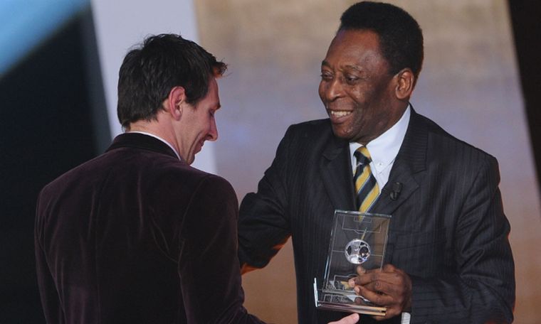 Pelé deseaba que Lionel Messi gane el Mundial Foto: Archivo MDZ