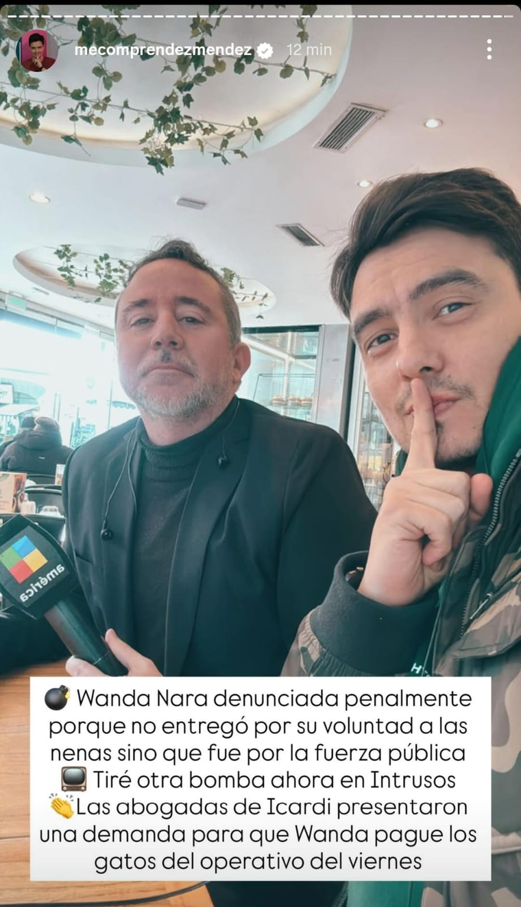 El futuro de Wanda Nara, en jaque. Créditos: Instagram / mecomprendezmendez El futuro de Wanda Nara, en jaque. Créditos: Instagram / mecomprendezmendez