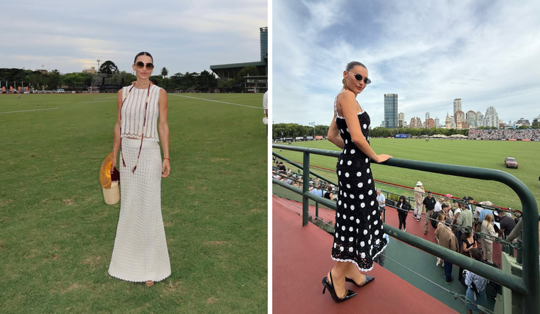 Dos diosas argentinas: María Vázquez y Pampitas que mostraron sus looks en sus respectivas cuentas de Instagram. Dos diosas argentinas: María Vázquez y Pampitas que mostraron sus looks en sus respectivas cuentas de Instagram.