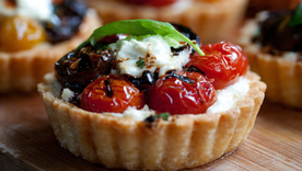 Tarteletas capresse caseras fáciles Tarteletas capresse caseras fáciles