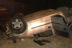 un jefe policial volco por evitar un control de alcoholemia un jefe policial volco por evitar un control de alcoholemia