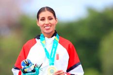 Kimberly García fue doble campeona del mundo en Eugene 2022 y obtuvo la medalla de plata en Budapets 2023. Foto: @kimberlygarcia.marcha Kimberly García fue doble campeona del mundo en Eugene 2022 y obtuvo la medalla de plata en Budapets 2023. Foto: @kimberlygarcia.marcha
