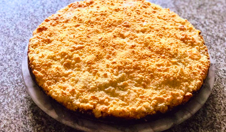 Crumble de manzana con nuez: receta irresistible y crujiente Foto: Shutterstock