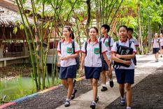 La escuela es una iniciativa privada que busca enseñar a sus estudiantes a ser mejores personas. Foto: ESCUELA MECCHAI PATTANA