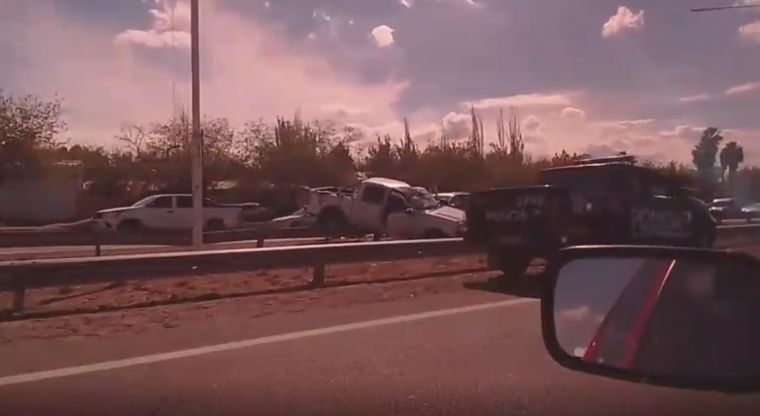 Accidente en el Acceso