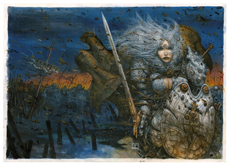 Hace menos de 10 años la casa de subasta Christie`s vendió esta obra de Juan Giménez por 16.250 euros. Es una ilustración original creada para el cartel del Festival de Cómics de Getxo, 2015. Acrílico sobre papel. 70 x 50 cm. Hace menos de 10 años la casa de subasta Christie`s vendió esta obra de Juan Giménez por 16.250 euros. Es una ilustración original creada para el cartel del Festival de Cómics de Getxo, 2015. Acrílico sobre papel. 70 x 50 cm.