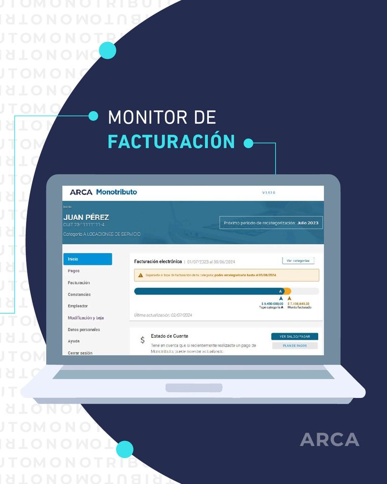 El Monitor de Facturación permite controlar los ingresos en tiempo real. El Monitor de Facturación permite controlar los ingresos en tiempo real.