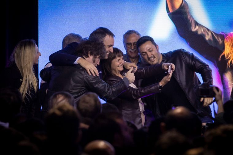 Javier Milei buscó replicar la épica libertaria del 2023. Foto: Noticias Argentinas