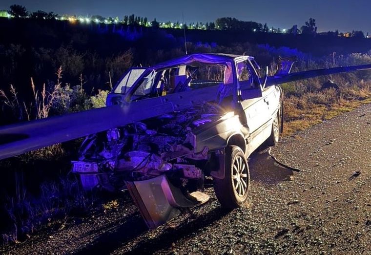 El accidente se registró esta madrugada