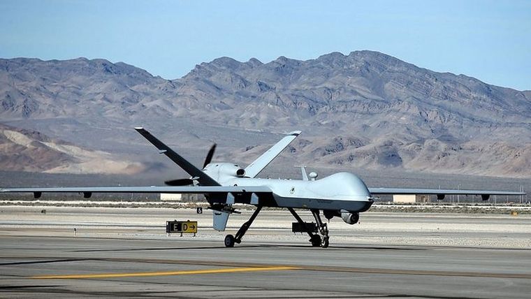 Los drones Reaper son aviones de tamaño completo diseñados para reconocimiento y vigilancia. Foto: GETTY IMAGES